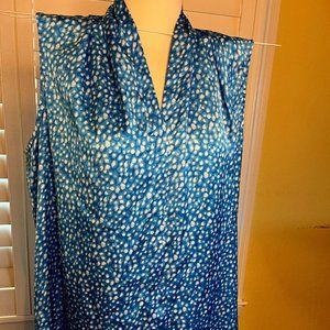 Violet and Claire Silky Poly Sleeveless Blouse Sz 1X NWT